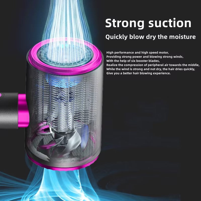 Professional High-Speed Ionic Hair Dryer – 2400W Fast Drying Salon Performance