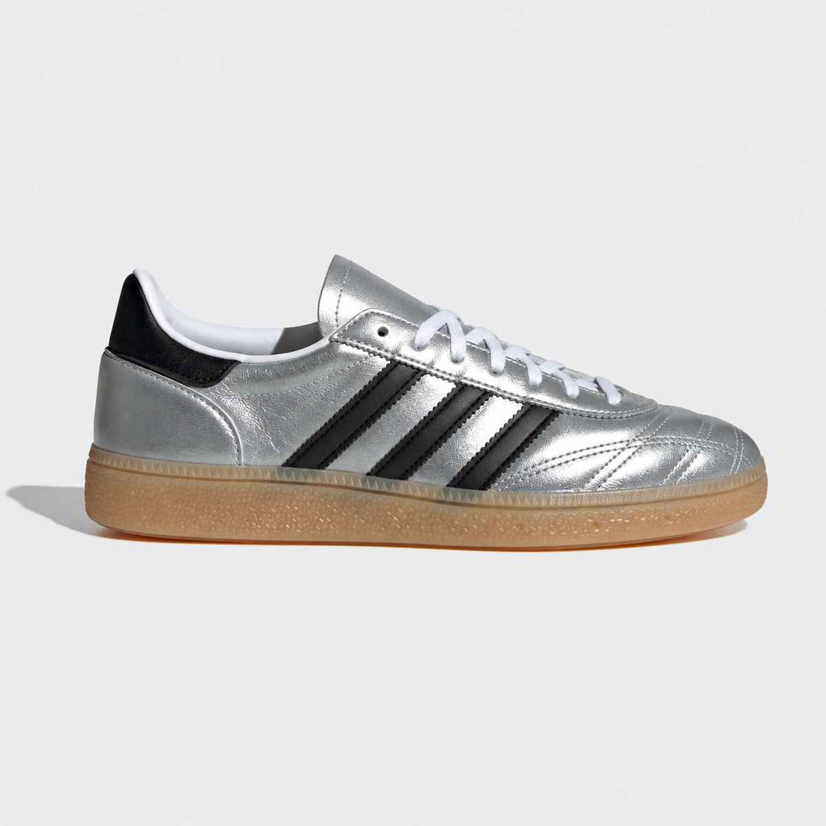 Handball Shoes Suede - SPZ - Silver Metallic