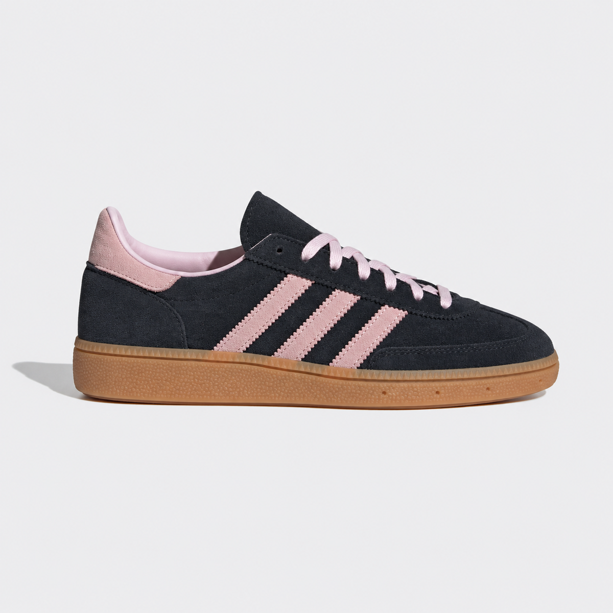 Handball Shoes Suede - SPZ - Core Black/Cloud White/Gum