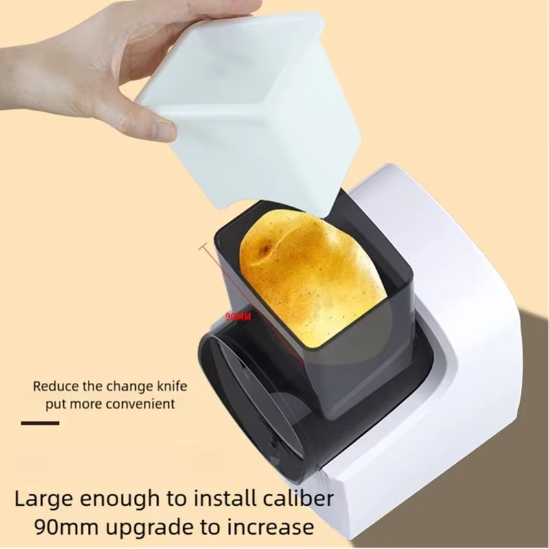 Electric Vegetable Slicer & Grater – Multifunction Food Cutter with 3 Stainless Steel Blades