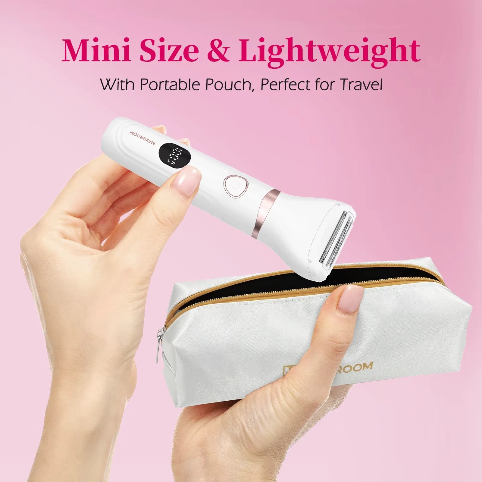 3-in-1 Women's Waterproof Body & Facial Trimmer – Rechargeable Cordless Grooming Kit
